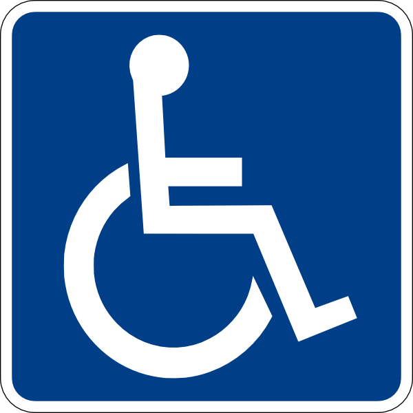 Handicap accessible logo